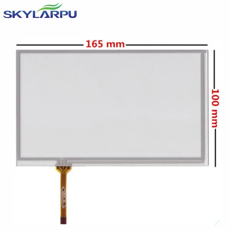 skylarpu New 7" inch 4 wire Resistive Touch Screen 165mm*100mm Panel for Gemei GM2000 touch screen digitizer panel free shipping