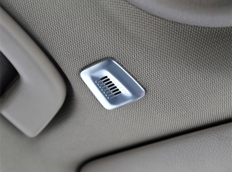 

2PCS ABS Matt Microphone Speaker Cover Trim For BMW 7 Series G11/G12 16-18/6 Series GT G32 17-18