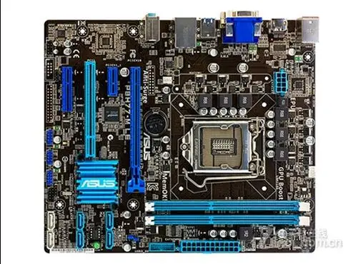 

Asus P8H77-M LE Desktop Motherboard H77 LGA1155 DDR3 16G SATA3 USB3 HDMI DVI VGA uATXmotherboard used 90%new