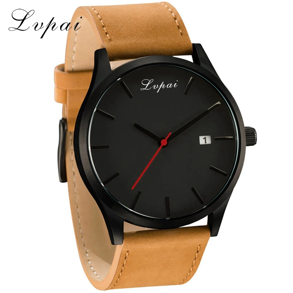 2017 New Lvpai Brand Leather Watch Men Fashion Luxury Women Dress Sport Wristwatch Ladies Dress Quartz Watch Dropshiping LP031