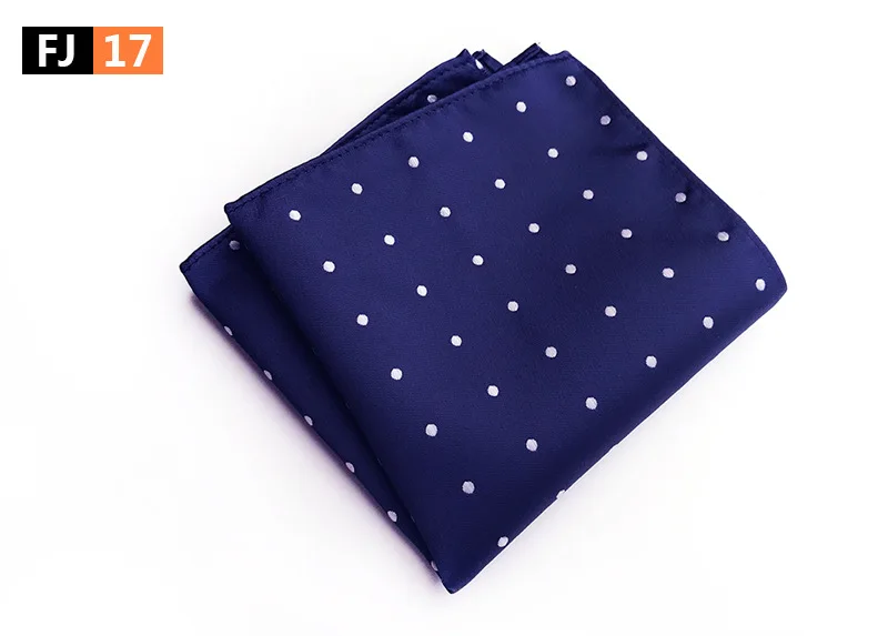 Популярные 25*25 см Для мужчин карман квадрат Hankerchief корейский шелк Пейсли точка носовой платок с цветочным узором Свадебная вечеринка