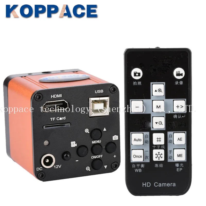  KOPPCE 16 million pixel0.5X Electronic EyepieceHDMI microscope camera232mm30mm und 305mm Adapterfor