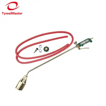 

Blowtorch Weed Burner Liquefied Gas Torch 50mm Nozzle 2m Hose for Quenching Brazing Welding Heating Roofing Unhairing