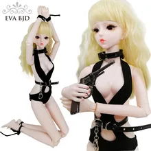 EVA BJD сексуальная девушка 1/3 SD кукла 62 см красота кукла-солдат шарнирные куклы+ полный аксессуар леди сексуальные игры игрушка подарок для украшения