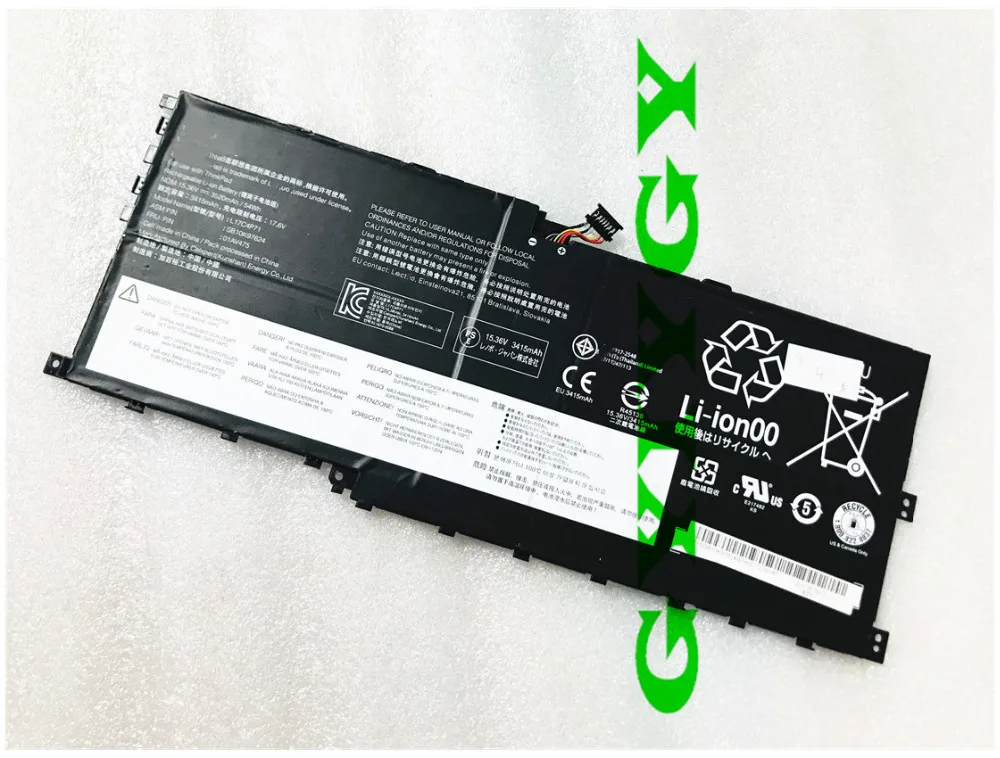 

01AV474, 01AV475, L17C4P71, L17M4P71, SB10K97623, SB10K97624 Laptop Battery For Lenovo ThinkPad X1 Yoga 2018(0BCD)