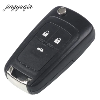 Keyforkess custodia a conchiglia pieghevole pieghevole a distanza per Vauxhall Opel Zafira Astra Insignia Holden 2/3 pulsanti