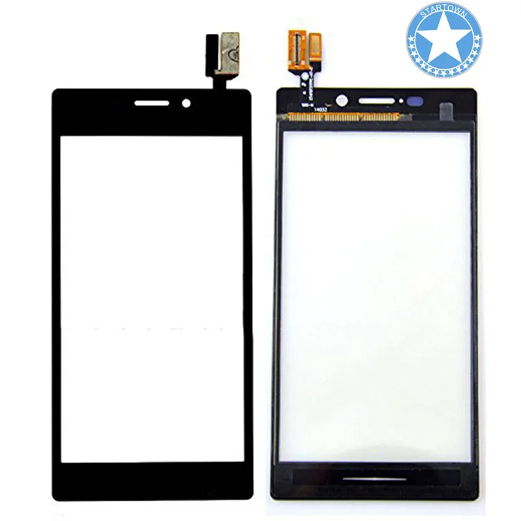 Черный сенсорный экран дигитайзер внешняя стеклянная панель Замена для Sony Xperia M2