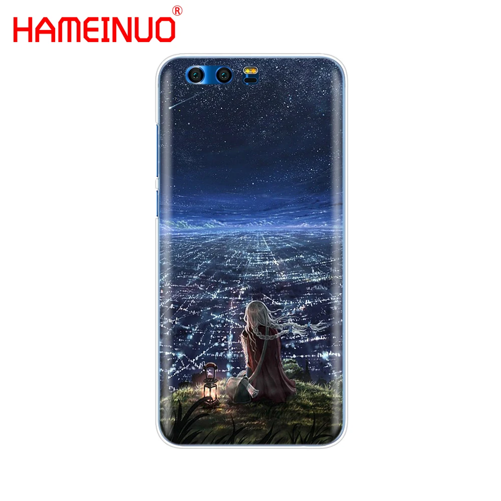 Аниме Чехол HAMEINUO со звездным днем для Huawei Honor V10 4A 5A 6A 6C 6X 7X 8 9 NOVA PLUS LITE|Бамперы| |