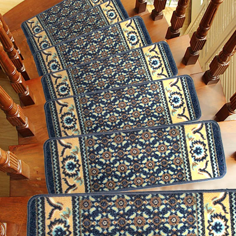 EHOMEBUY Carpet 1 Piece No Glue Washable Stair Mats Luxury Romance Sound Absorption Comfortable Soft Environmental Protection EHOMEBUY Carpet 1 Piece No Glue Washable Stair Mats Luxury Romance Sound Absorption Comfortable Soft Environmental Protection