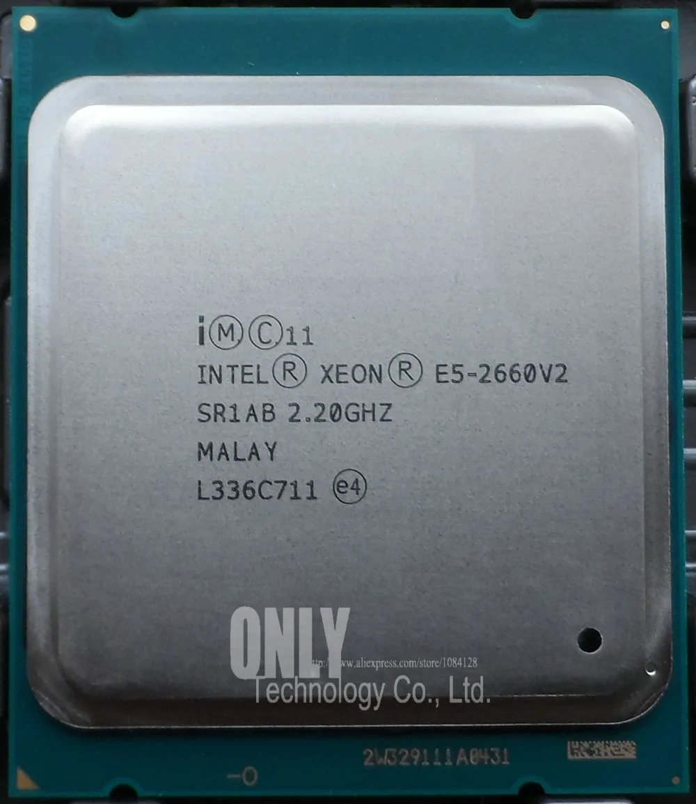 Intel Xeon E5 2660 V2 E5 2660V2 SR1AB CPU Processor 10 Core 2.20GHz 25M ...