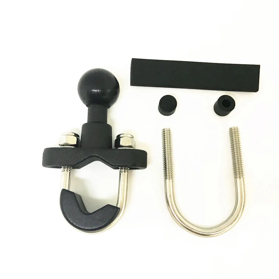 Stainless Steel U-Bolt Motorcycle Handlebar Bike Rail Rod Base (1)