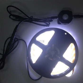 

New DC 12V 24V 6A Automatic Infrared PIR Motion Sensor Switch For LED light Lamp Black/White Drop Ship