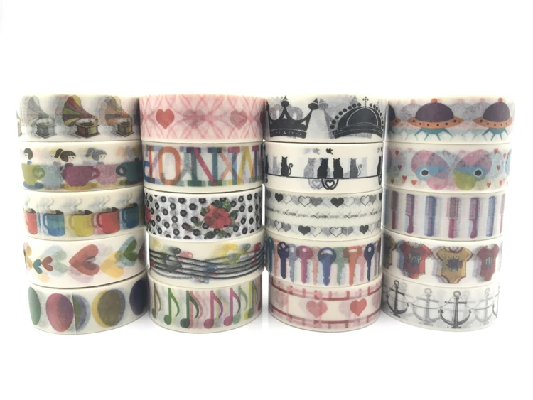 

2263 patterns cactus christmas cactus owl slim ananas japanese adhesive tape free shipping 640Rolls/ lot