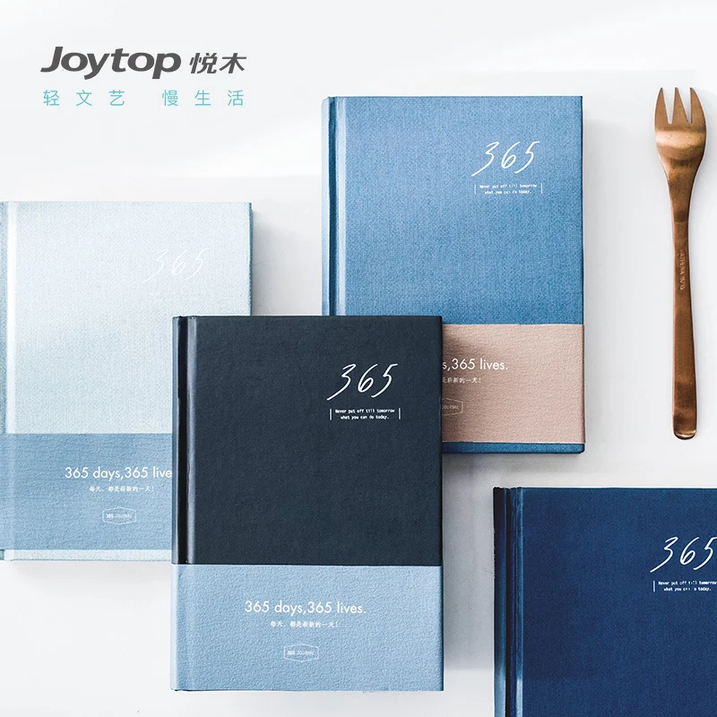 

Joytop 365 Feeling Series Notebook A5 Simple Original Diary Student Account Book 1PCS