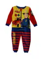 2015 New arrival Fireman sam winter romper for boys fleece robe thick pajama sleepwear thermal warm pajama Free shipping