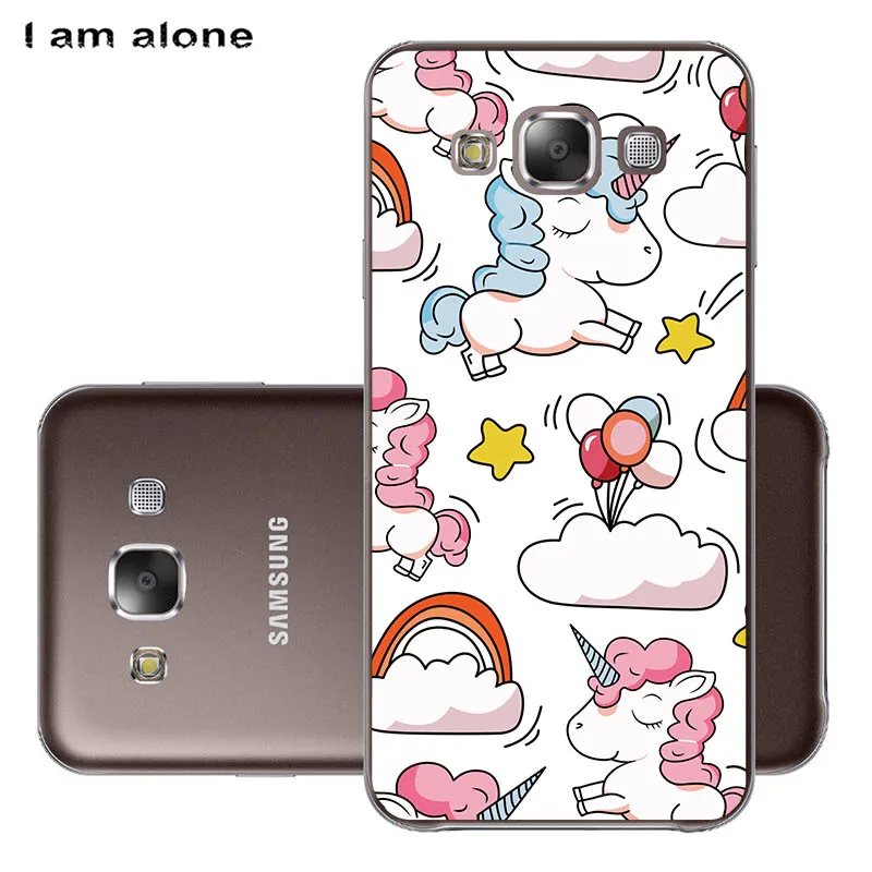 Чехлы для телефонов I am alone для samsung Galaxy E5 E500, 5,0 дюймов, жесткие пластиковые чехлы для мобильных телефонов, Модные цветные сумки - Цвет: PC HH42