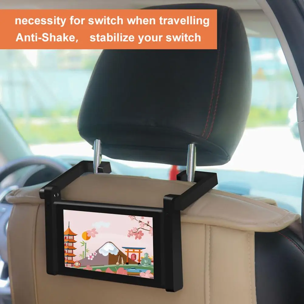 

2-in-1 Car Holder For NS Nintendo Switch Portable Easy Adjustable Car Anti-Scratch Comprehensive Protection Bracket