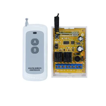 

DC 12V 2CH 24V 10A Relay Wireless Remote Control Switch System Receiver Transmitter For Door Access Control LED Lamp