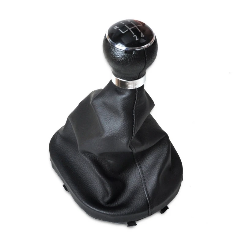 

5 Speed Gear Shift Knob Gaiter Boot Shift Lever Cover For Touran03-11 MK204-09 Corrosion resistance Manual Transmission Shifter