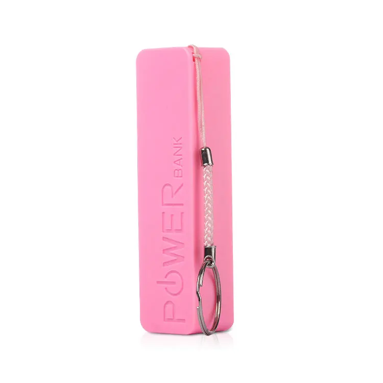 Удобство резервного копирования 18650 Батарея Зарядное устройство Мощность Bank корпус USB Батарея коробка для хранения высокое качество милые 6 цветов батареи - Цвет: Розовый