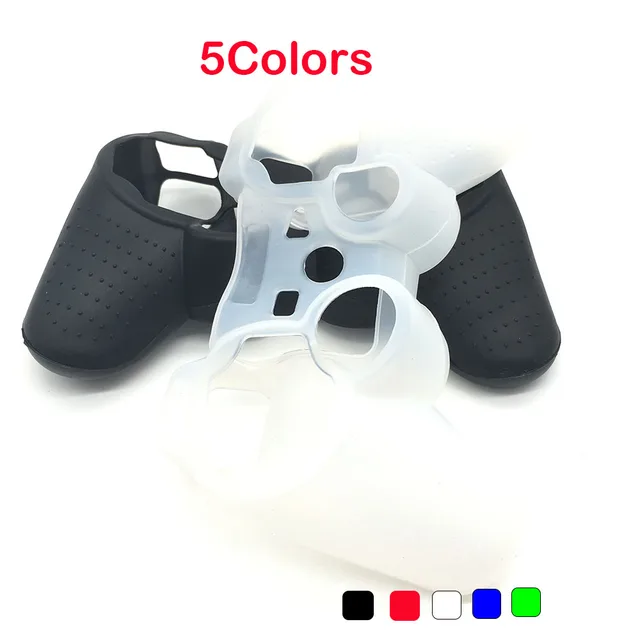 Cheap Multicolor Silicone Rubber Skin Cover Protective Case for Playstation 3 PS3 Controller