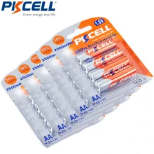 PKCELL 20 sztuk NI-ZN 1.6v AA akumulatory NIzn Volt 2500mWh NIZN 2A baterie do aparatu CE/ROHS certyfikacja