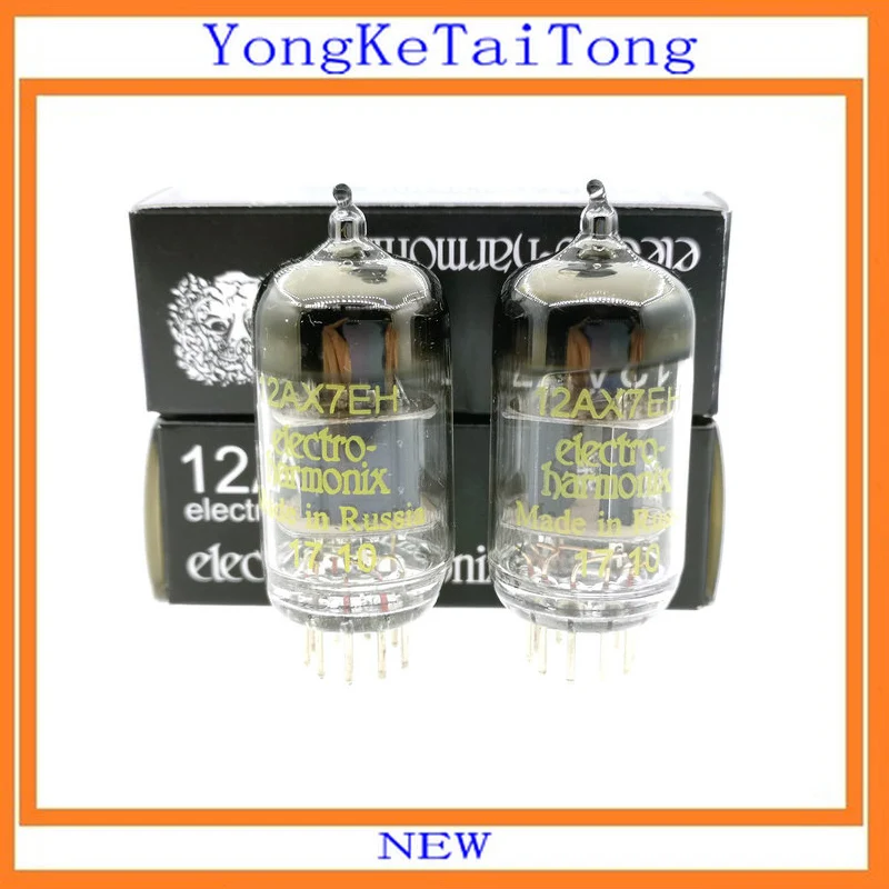 

2PCS/LOT 12AX7 HIFI DIY 12AX7EH Russian tube EH12AX7 Electro-Harmonix ECC83 6N4