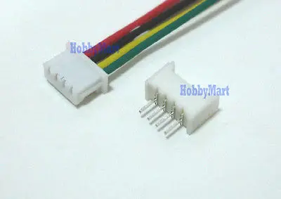 

Mini. Micro 1.25mm T-1 4-Pin JST Connector with Wire x 50 sets REGISTERED MAIL