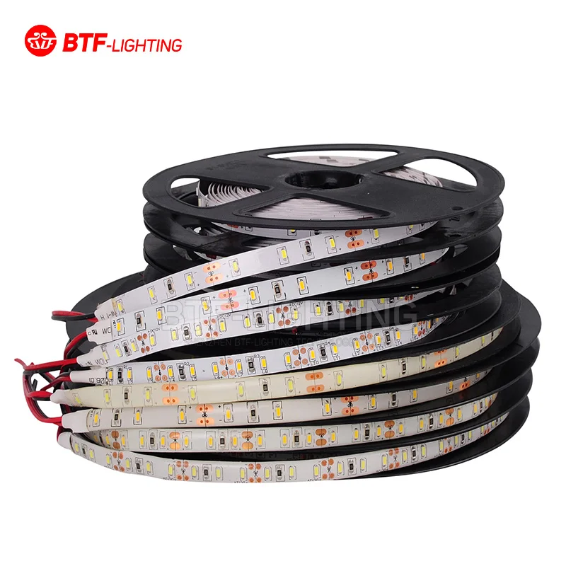 

5m/lot LED Strip 3014 60/120 LED/meter DC12V White / Warm White Super Bright Flexible LED Light IP30/IP65 Waterproof