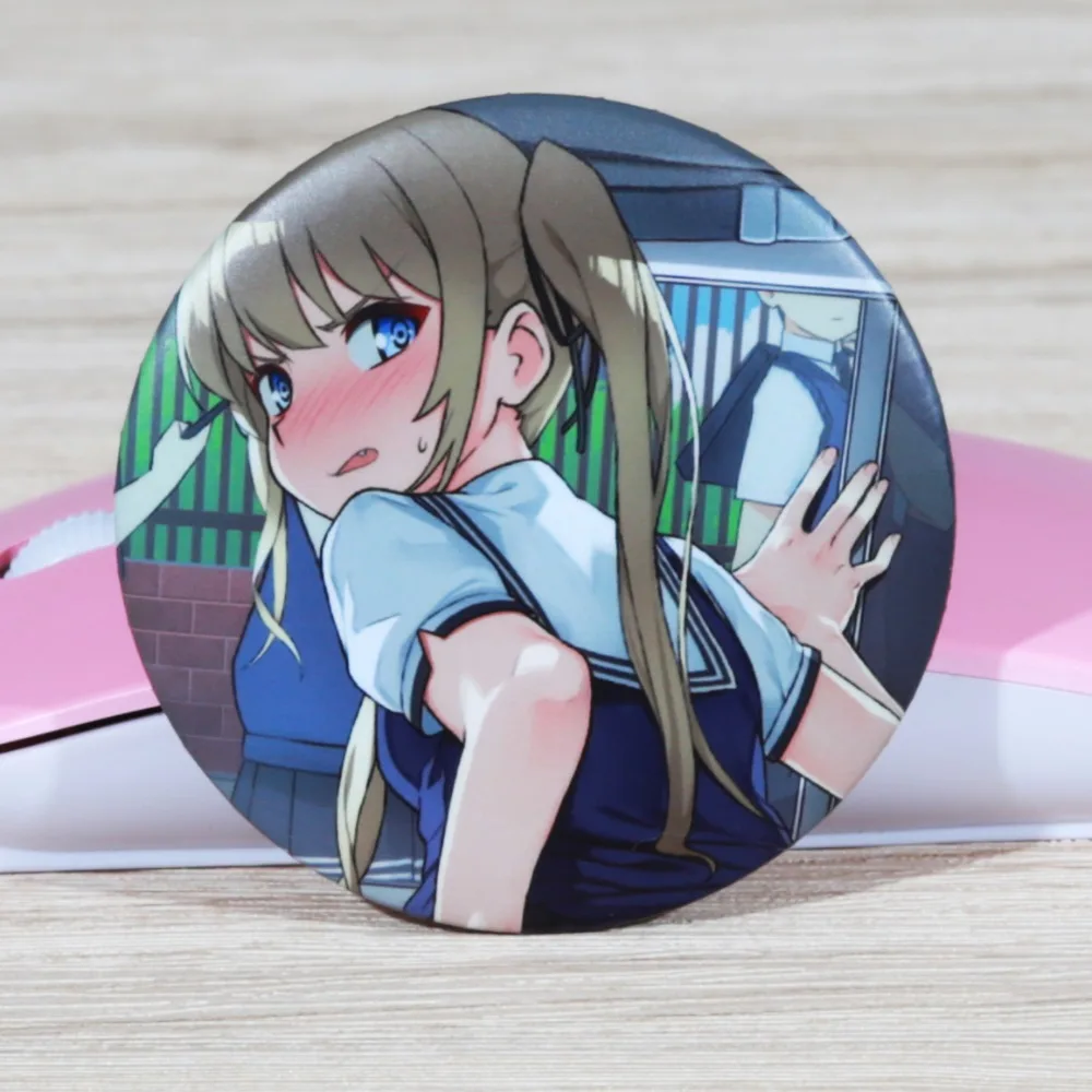 

FFFPIN 5.8cm Russian Fashion Brooch Japan Anime Eriri Badge Pin Breastpin Korea Spain Coin Icon Backpack Cloth Decor