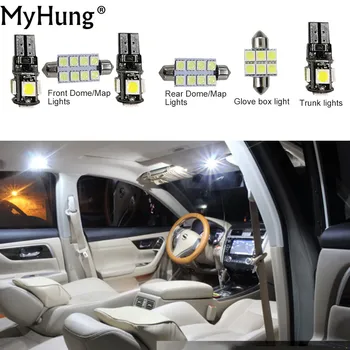 

For Skoda Octavia RS Convenience Bulbs Car Led Interior Light C10W W5W Replacement Bulbs Lamp Light Bright White 6 PCS Per Set