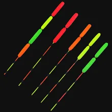 10 шт. маленький цилиндр из ЭВА поплавок наконечник визуальный бобы красный оранжевый желтый зеленый стоп Терминал аксессуары