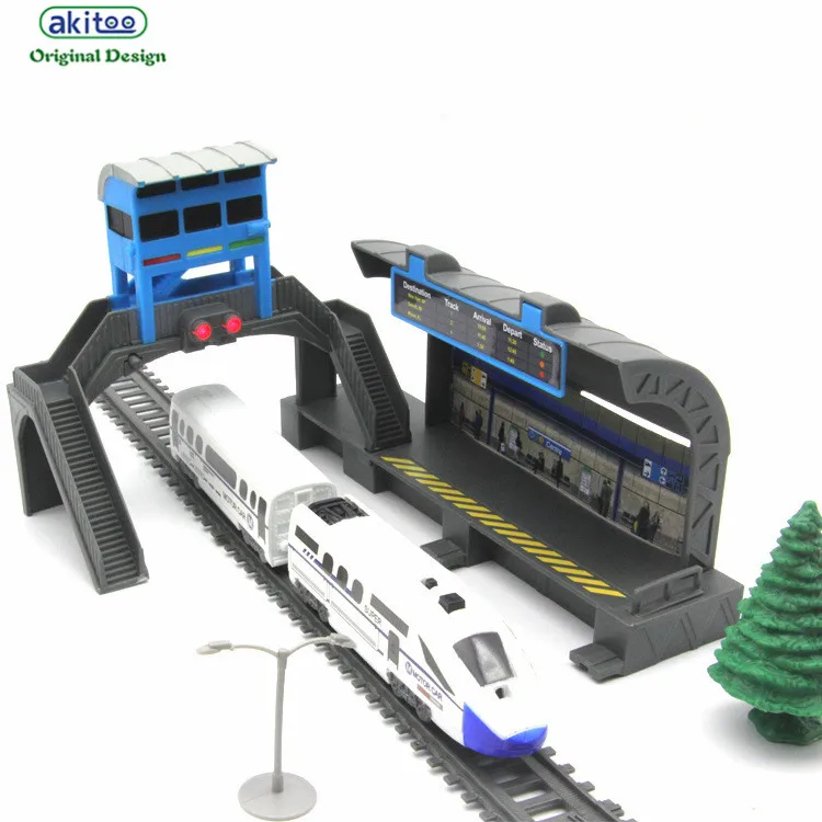 akitoo 1020 Simulation of high-speed rail motor vehicle rail car electric train harmony bullet trai