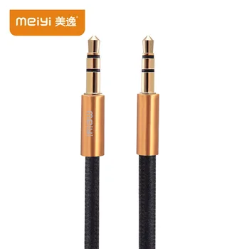 

MEIYI 3.5 mm Jack Aux Cable Male to Male Audio Cable Gold Plated Plug for Car iPhone MP3 MP4 Headphone Speaker Mobile Phone