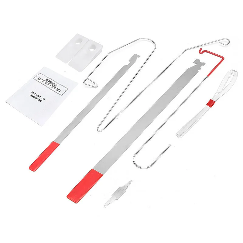 Universal Car Door Key Lost Lock Out Emergency Open Unlock Tool Kit+Air Pump