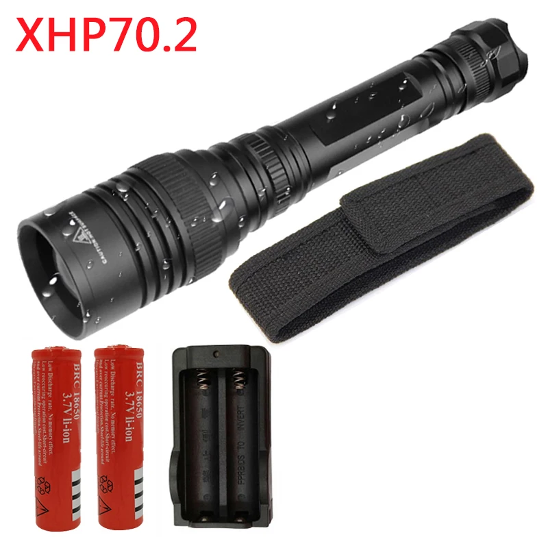 Litwod P73Z30 3200LM CREE XHP70.2 32 Вт Мощный тактический светодиодный фонарик с увеличительным объективом 18650 аккумулятор - Испускаемый цвет: B