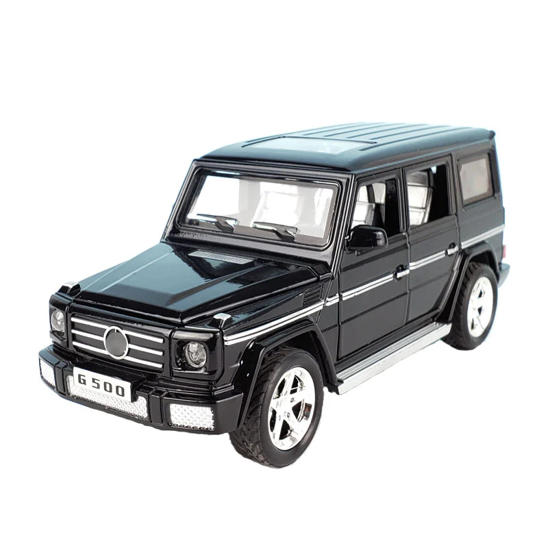 1:30 Diecasts модель автомобиля SUV G500 транспортные средства из металлического сплава
