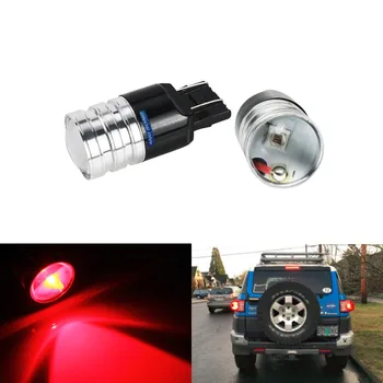 

ANGRONG T20 7440 7443 W21W 5W LED Bulb Sidelight Reverse Tail Stop Brake Light Red
