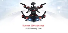 Zangão Walkera RUNNER 250 Antecedência GPS Versão de Corrida w/GPS RTF Devo7 Rádio 1080 HD Câmera Mochila