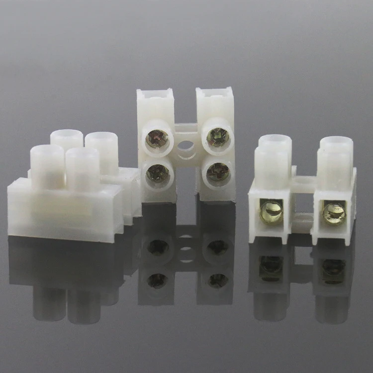 30pcs/lot 2p L23 Wire Connector Splice Screws Fixed Crimp Clamp