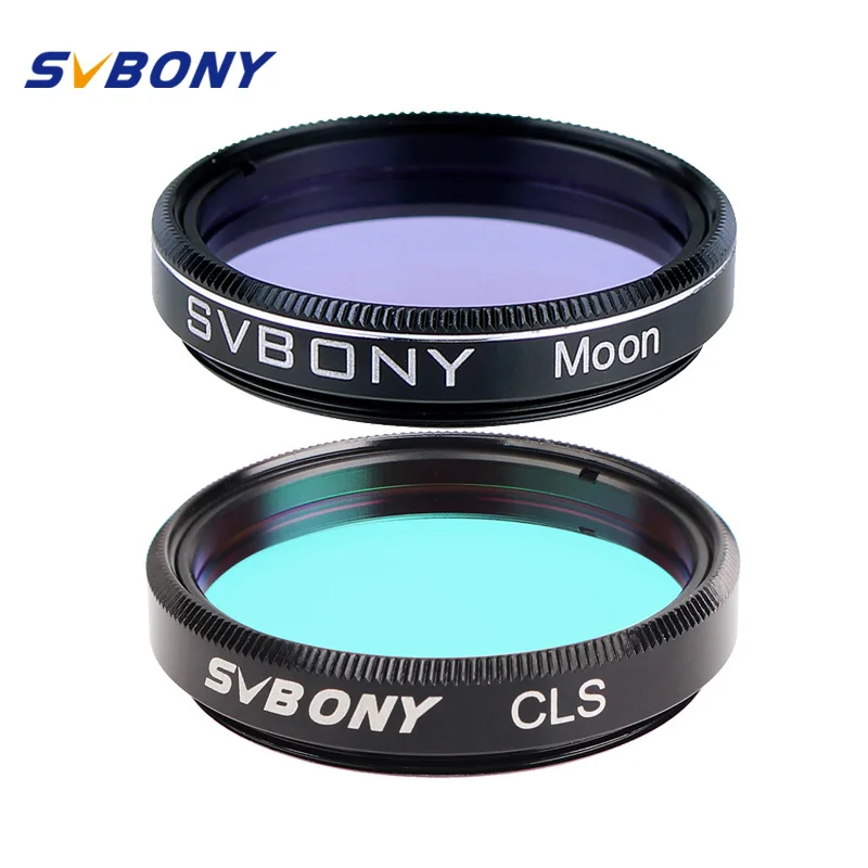 SVBONY 1.25 ''UHC مرشح + القمر مجموعة فلاتر ل الفلك تلسكوب أحادي العدسة الملاحظات من عميق السماء الكائن