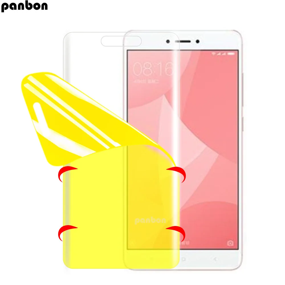3D мягкая Гидрогелевая Передняя пленка для xiaomi Redmi 7 note 4 Pro 4X5 Plus 5A 6 6A защитная из