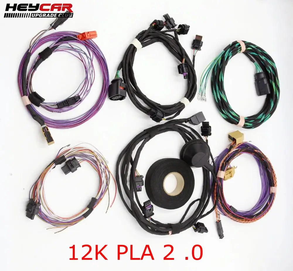 

Front & Rear Auto Parking Assist 12K Pla 2 .0 Upgrade OPS Install Harness Wire For Golf 6 Jetta Mk6 Skoda Octavia