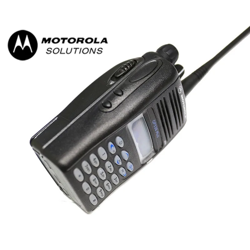128 Каналы Motorola GP338 Плюс/PRO7150 Elite mini Walkie Talkie с клавиатурой кнопка аварийного