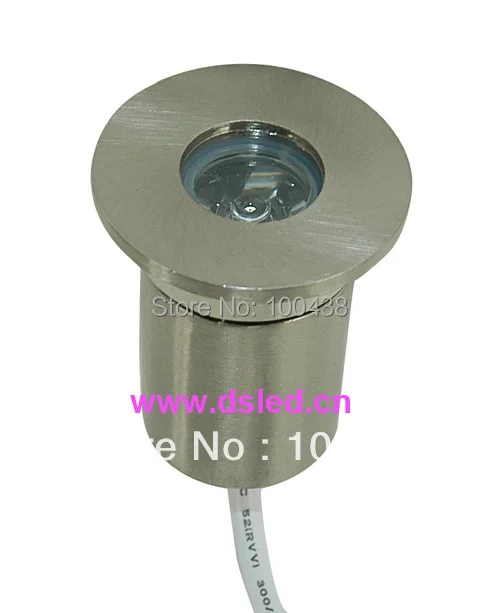 

Free shipping !! High quality,CE,IP67,1W underground LED light,LED uplight, LED recessed light,DS-11-1B,12VDC,Size 48mm