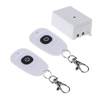 

Smart Home RF 433Mhz 220V Wireless Remote Switch Relay Receiver Transmitter