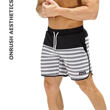 OA Весна новые мужские фитнес поглощает пот быстросохнущие шорты бодибилдинг тренировки тонкие пляжные шорты для бега для мужчин