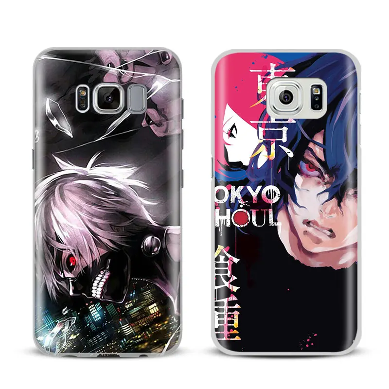 

Tokyo Ghoul Anime Phone Case Cover Shell For Samsung Galaxy S4 S5 S6 S7 Edge S8 Plus Note 8 2 3 4 5 A5 A7 J5 2016 J7 2017