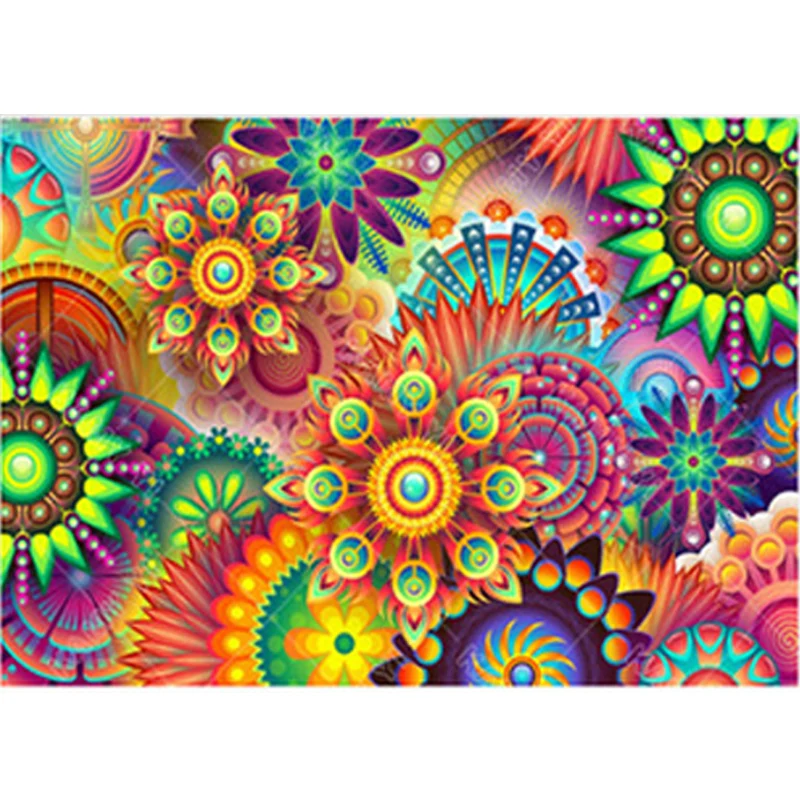 5D Full Drill Diamond Painting Mandala Cross Stitch Decorative Children DIY Gift Embroidery | Дом и сад