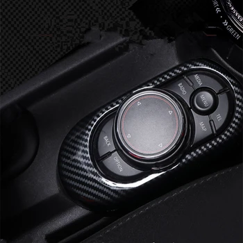 

Car Gear Shift Panel Cover Housing Carbon Fiber Interior Decorative Frame Trim Accessories For Mini Cooper F55 F56 F57